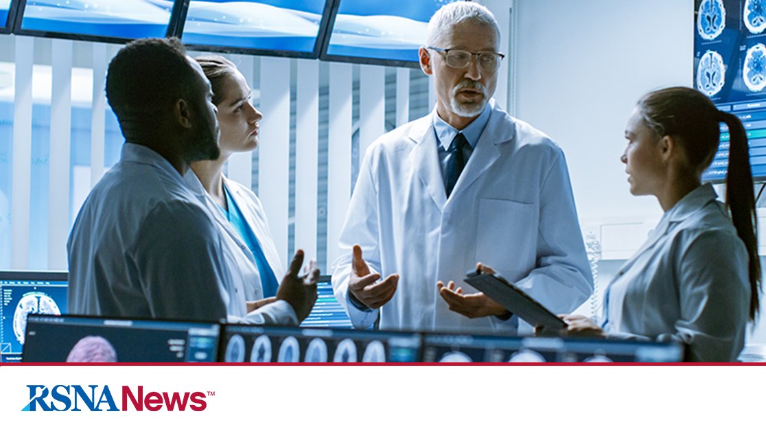 RSNA's tweet image. MRI and CT are key to diagnosing disease in patients with new symptoms, but radiology also plays a crucial role in tracking how diseases respond to treatment. That is a crucial role for the field of neuroradiology. bit.ly/4nX0RRk