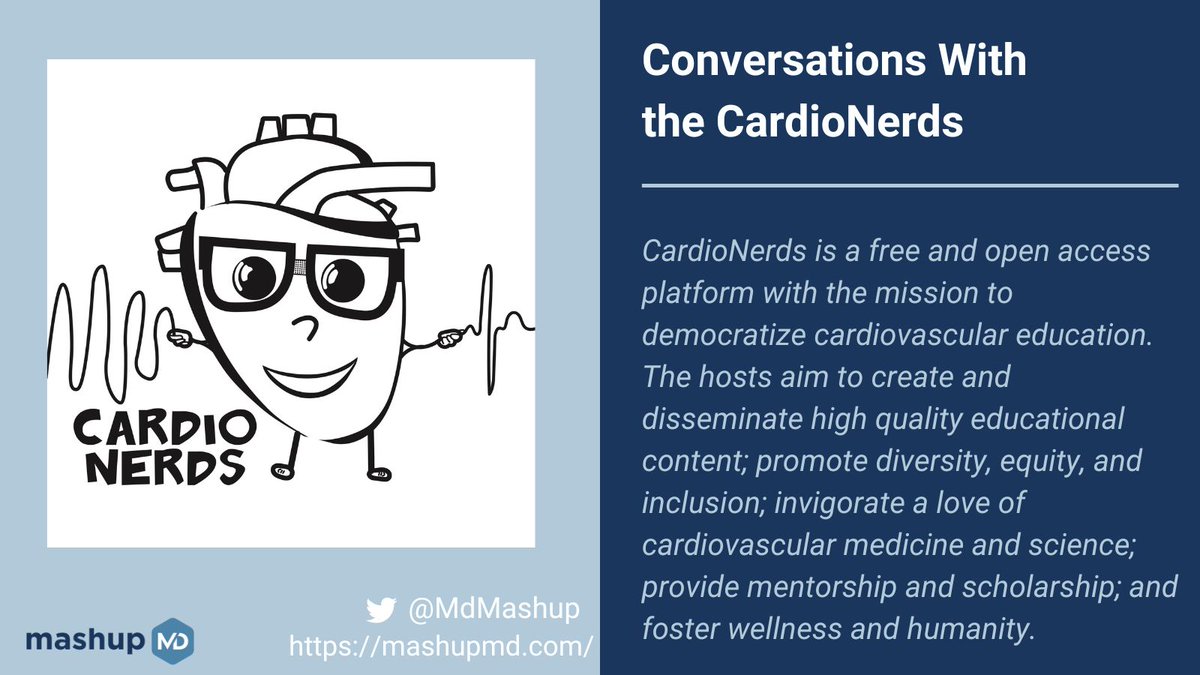 MdMashup's tweet image. 🫀New @CardioNerds episodes this month cover how HFpEF impacts metabolic, hormonal, and inflammatory factors in women’s health, multimodal imaging with Dr. Monica Mukherjee, and more
Learn more: mashupmd.com/expert-collect…