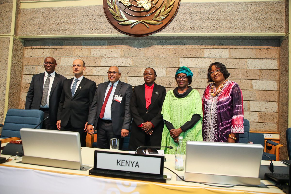 DeboraBarasa's tweet image. As #AMCEN20 concluded, I proudly represented H.E. President @WilliamsRuto at the 40th anniversary of AMCEN.
Leaders reflected on 4 decades of action & called for bold steps in climate finance, tech, critical minerals & unity in global talks.
We endorsed the Tripoli Declaration.…