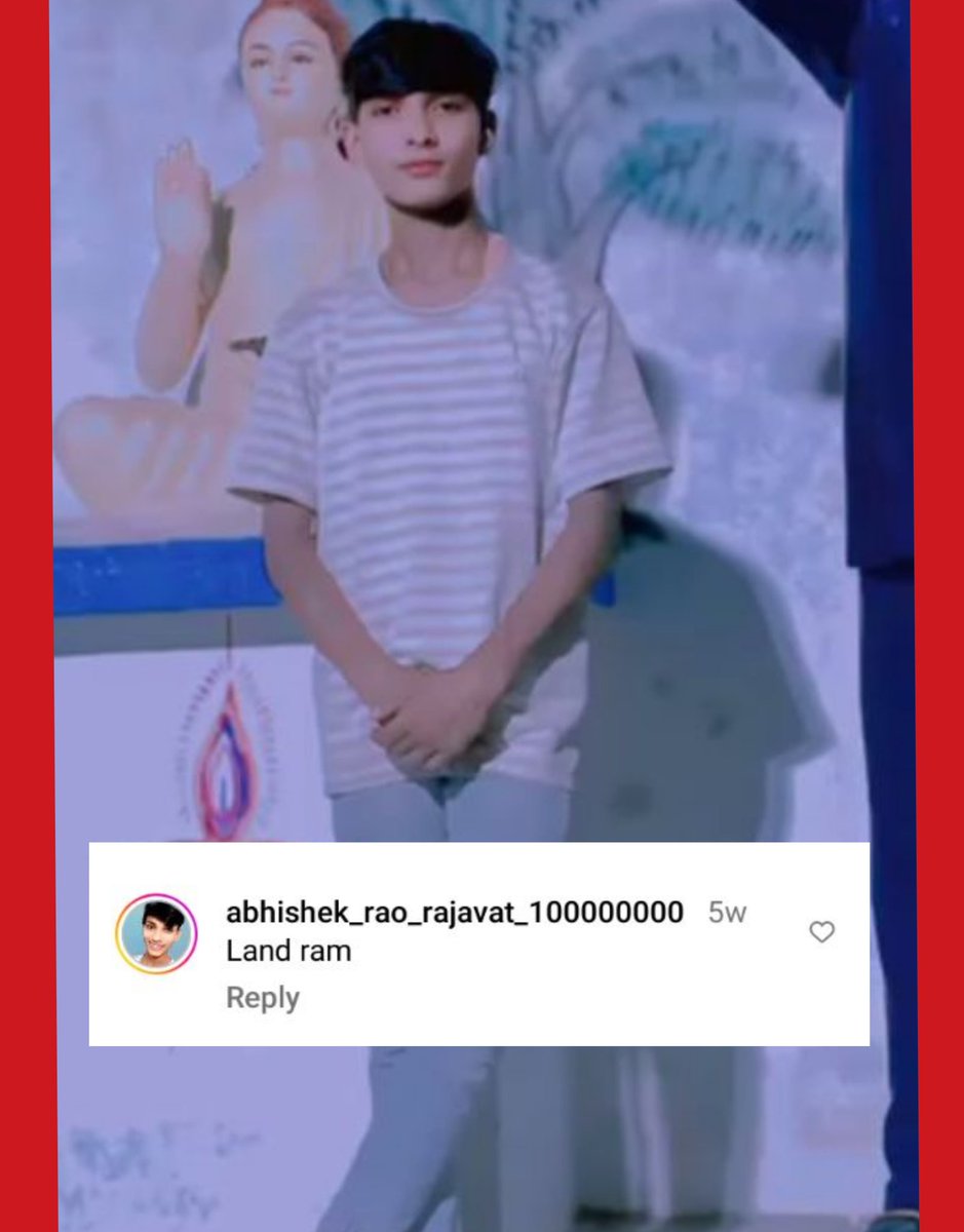 Dhanmani (@dhanmanisarma09) on Twitter photo рдирд╛рдо: рдЕрднрд┐рд╖реЗрдХ рд░рд╛рд╡
рдЧрд╛рдБрд╡: рдЕрддрд░реМрд▓реА
рдЬрд┐рд▓рд╛: рдЧрд╛рдЬрд╝реАрдкреБрд░, рдЙрддреНрддрд░ рдкреНрд░рджреЗрд╢
рдЙрд╕рдиреЗ рднрдЧрд╡рд╛рди рд░рд╛рдо рдХреЗ рдмрд╛рд░реЗ рдореЗрдВ рдПрдХ рдЕрд╢реНрд▓реАрд▓ рдЯрд┐рдкреНрдкрдгреА рдХреА рд╣реИ рдФрд░ рд╣рд┐рдВрджреБрдУрдВ рдХреА рдзрд╛рд░реНрдорд┐рдХ рднрд╛рд╡рдирд╛рдУрдВ рдХреЛ рдареЗрд╕ рдкрд╣реБрдБрдЪрд╛рдИ рд╣реИред
<a href="/ghazipurpolice/">Ghazipur Police</a> рд╕реЗ рдЕрдиреБрд░реЛрдз рд╣реИ рдХрд┐ рдЖрд╡рд╢реНрдпрдХ рдХрд╛рд░реНрд░рд╡рд╛рдИ рдХрд░реЗрдВред
<a href="/AruhiVibe/">AruCreate.in</a> <a href="/jai_chutki/">Chutki ЁЯЗоЁЯЗ│ ЁЯЗоЁЯЗ▒</a> рдирд╛рдо: рдЕрднрд┐рд╖реЗрдХ рд░рд╛рд╡
рдЧрд╛рдБрд╡: рдЕрддрд░реМрд▓реА
рдЬрд┐рд▓рд╛: рдЧрд╛рдЬрд╝реАрдкреБрд░, рдЙрддреНрддрд░ рдкреНрд░рджреЗрд╢
рдЙрд╕рдиреЗ рднрдЧрд╡рд╛рди рд░рд╛рдо рдХреЗ рдмрд╛рд░реЗ рдореЗрдВ рдПрдХ рдЕрд╢реНрд▓реАрд▓ рдЯрд┐рдкреНрдкрдгреА рдХреА рд╣реИ рдФрд░ рд╣рд┐рдВрджреБрдУрдВ рдХреА рдзрд╛рд░реНрдорд┐рдХ рднрд╛рд╡рдирд╛рдУрдВ рдХреЛ рдареЗрд╕ рдкрд╣реБрдБрдЪрд╛рдИ рд╣реИред
<a href="/ghazipurpolice/">Ghazipur Police</a> рд╕реЗ рдЕрдиреБрд░реЛрдз рд╣реИ рдХрд┐ рдЖрд╡рд╢реНрдпрдХ рдХрд╛рд░реНрд░рд╡рд╛рдИ рдХрд░реЗрдВред
<a href="/AruhiVibe/">AruCreate.in</a> <a href="/jai_chutki/">Chutki ЁЯЗоЁЯЗ│ ЁЯЗоЁЯЗ▒</a>