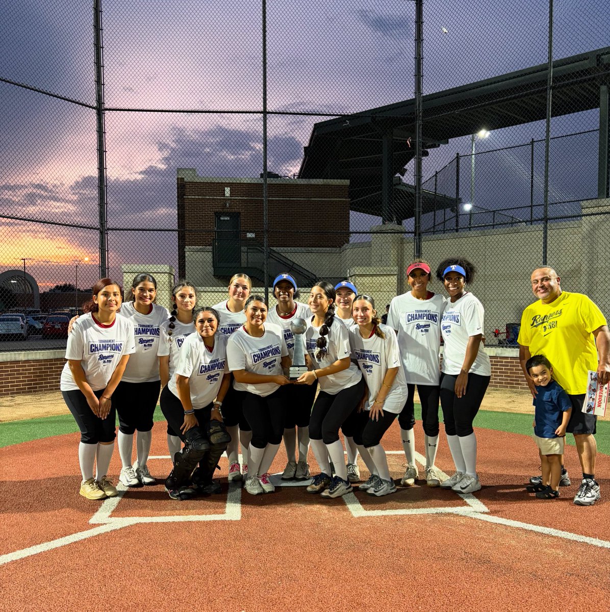 Texas Rangers Youth Academy (@rangersya) on Twitter photo The Hit Squad closes out the 2025 Rangers NIKE RBI Senior Softball season as champions! 🏆 The Hit Squad closes out the 2025 Rangers NIKE RBI Senior Softball season as champions! 🏆