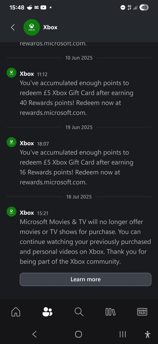 Microsoft discounting it's film and TV purchase and rental services is very disappointing. I purchased many films and series on my Xbox, and being able to watch them on the console or PC was quite handy. I also wishlisted many films and shows to see when they went on sale.