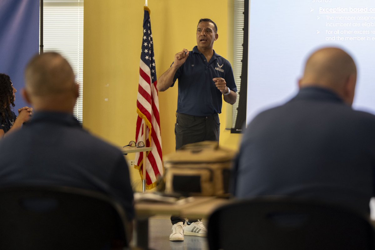 156th Wing (@156wingprang) on Twitter photo #Airmen with the 156th Wing recently participated in the PRANG Leadership Enhancement Course at Muñiz ANGB. This course aims to prepare emerging leaders and prospective commanders with the skills, knowledge and confidence to sharpen their leadership competencies.<a href="/PRNationalGuard/">PRNationalGuard</a> #Airmen with the 156th Wing recently participated in the PRANG Leadership Enhancement Course at Muñiz ANGB. This course aims to prepare emerging leaders and prospective commanders with the skills, knowledge and confidence to sharpen their leadership competencies.<a href="/PRNationalGuard/">PRNationalGuard</a>
