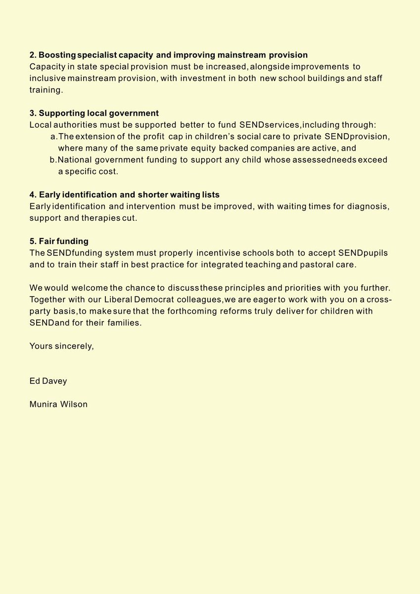 Good to meet with a South Herts Headteacher and a Chair of Governors this morning to discuss the  principles that the Liberal Democrats are championing when it comes to SEND reform
Really proud of the role I’ve played over the past four years in improving Lib Dem education policy
