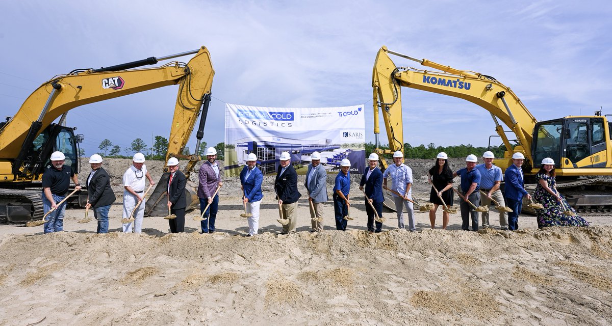 Georgia Ports welcomes PermaCold Logistics to Coastal Georgia.

The group broke ground on a new 216,000 sq. ft. cold storage facility just five minutes from Interstate 95 and less than an hour from the Port of Savannah.

Opening in 2026, the PermaCold operation will strengthen