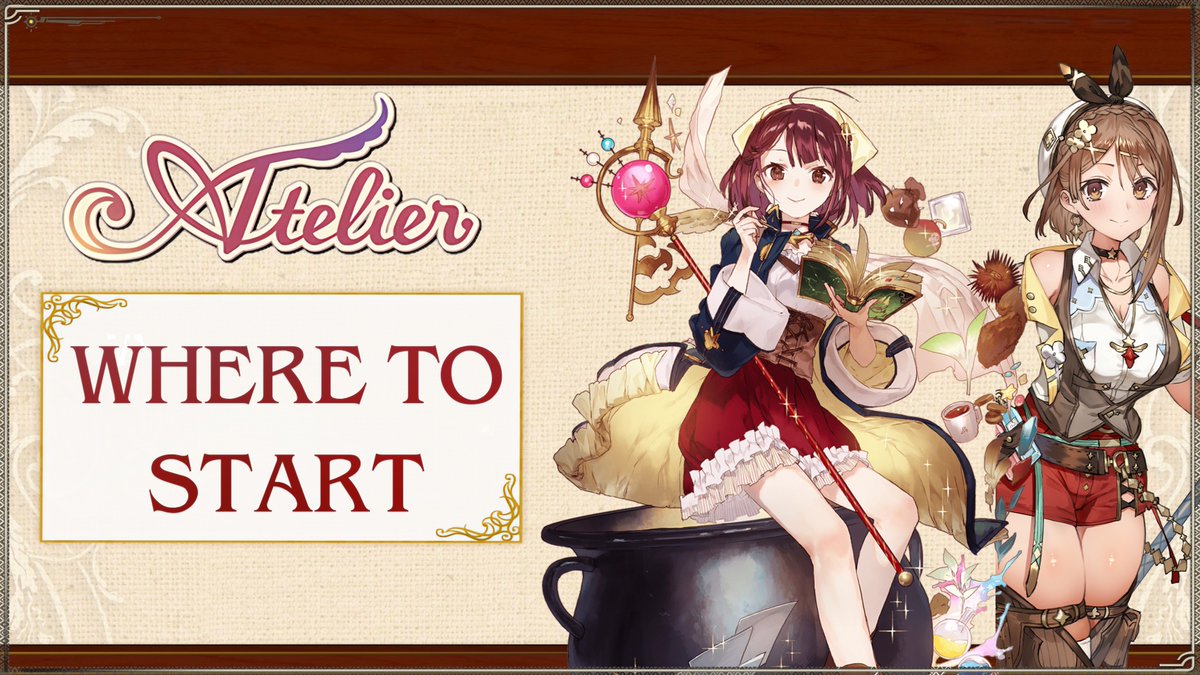aevanko's tweet image. New Vid | Atelier Franchase - Where to Start. I AM IN LOVE WITH THESE GAMES! A full intro to the modern Atelier series and finding the right game to start your Atelier journey! youtu.be/xl4hHunR7Kk RT Welcome. Let's spread the love on this still kinda niche series! #Atelier