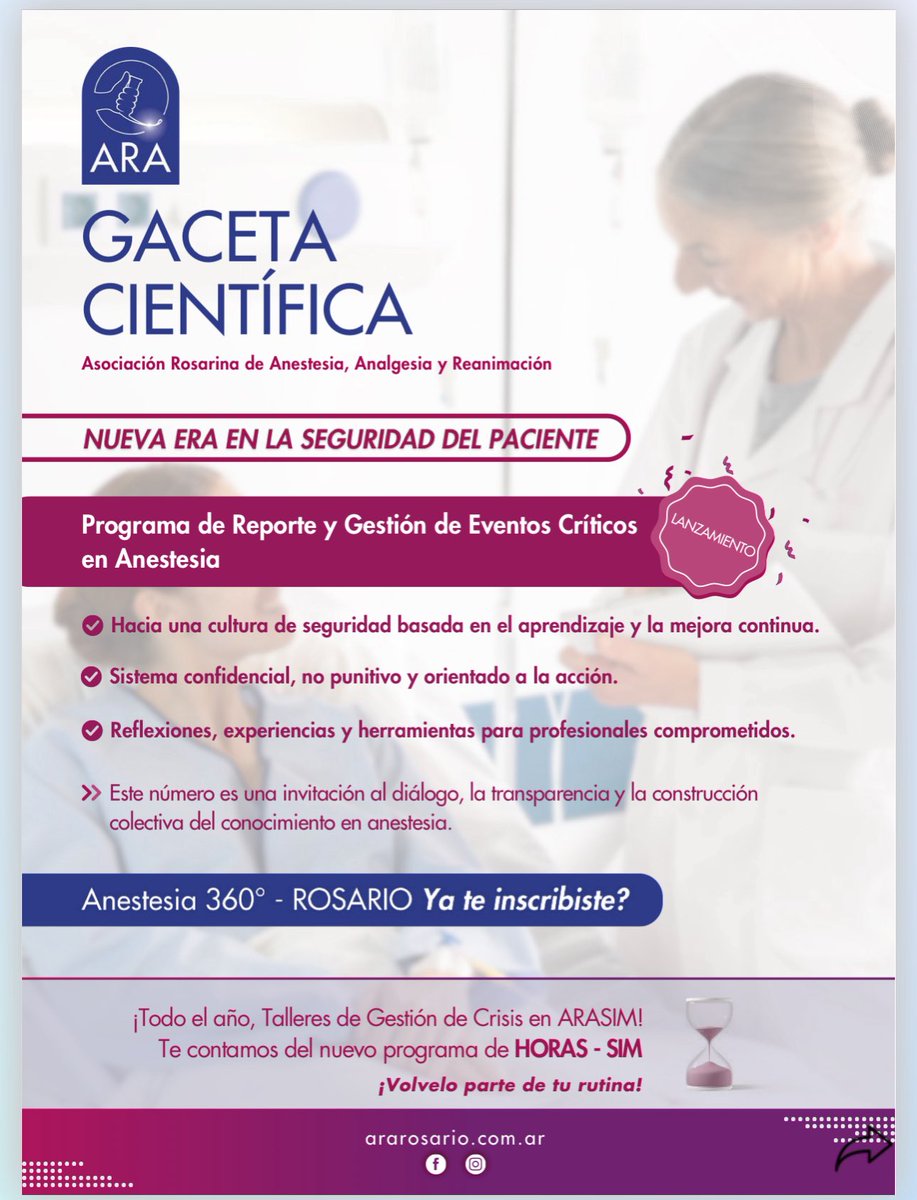 Ya está la nueva edición de la 
GACETA CIENTÍFICA DE ARA 
Mírala aquí: 
heyzine.com/flip-book/46f7…