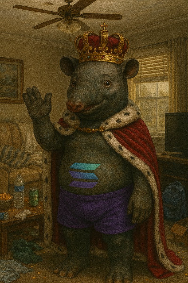 ZapTapi's tweet image. ⚡️ JUST LAUNCHED: $ZAP  
The electric memecoin powered by the tapir’s legendary snout.

Luck, lightning, and wiggly noses all in one token.

👉 Official Contract Address:
89xcxjaZvFeRGZpPf2mZ9m5h7ctyG52xfVqd1JTUbonk

Tapirs zap bears. Tapirs sniff rugs. Tapirs bring gains.…