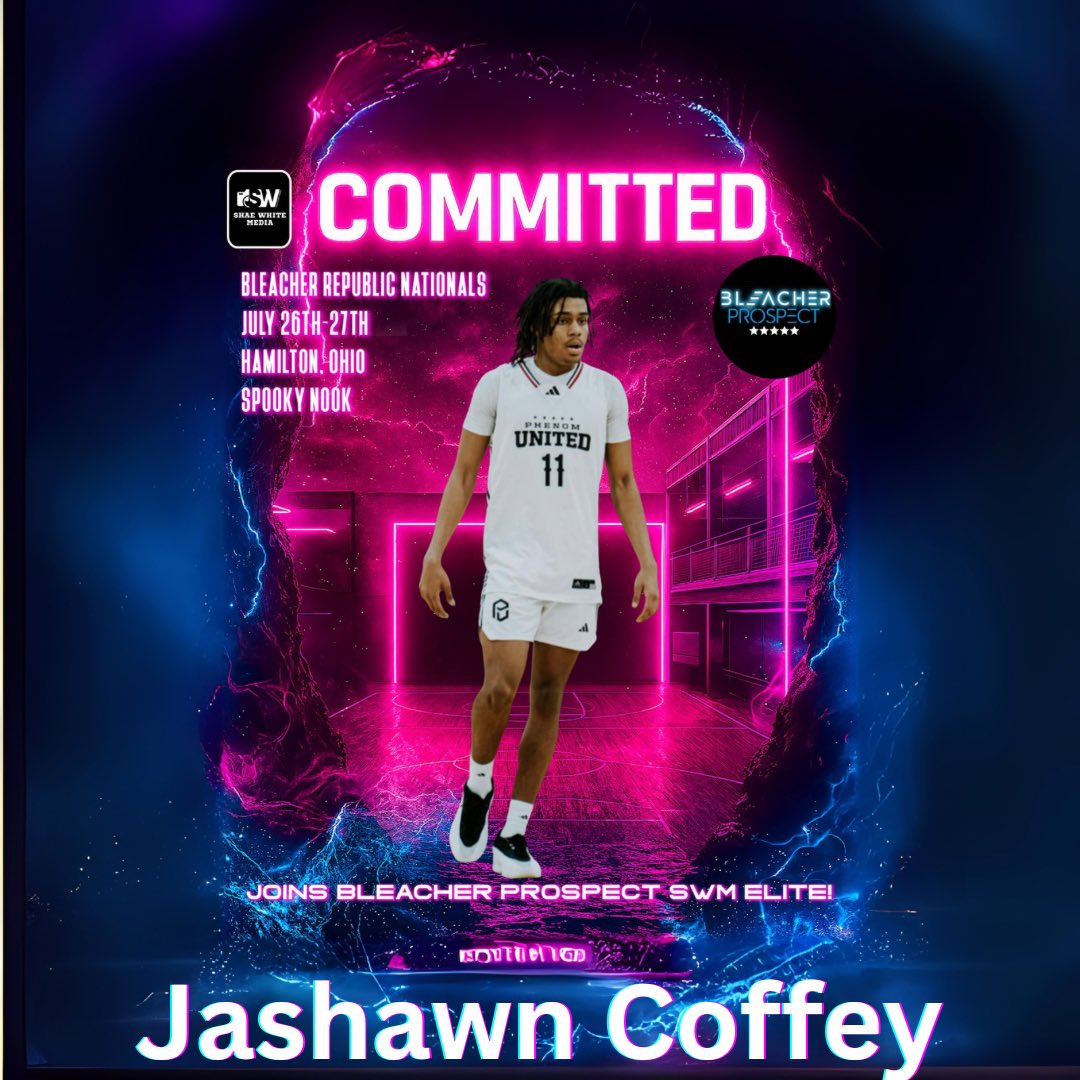 Bleacher Prospect (@bleacherprospec) on Twitter photo Welcome JaShawn Coffey 6’0 to Bleacher Prospect SWM Elite 🔥
Bleacher Prospect SWM Elite will be pulling up to <a href="/BleacherRepub/">Bleacher Republic</a> Bleacher Nationals next weekend July 26th/27th! Who’s Next?!?
#bigeelite #driftycoldhearts #baldheadelite
<a href="/DriftyElite2K/">DriftyElite</a> <a href="/MiddieDK/">Dustin Kavanaugh</a> <a href="/Phenom_United/">Phenom United Basketball</a> Welcome JaShawn Coffey 6’0 to Bleacher Prospect SWM Elite 🔥
Bleacher Prospect SWM Elite will be pulling up to <a href="/BleacherRepub/">Bleacher Republic</a> Bleacher Nationals next weekend July 26th/27th! Who’s Next?!?
#bigeelite #driftycoldhearts #baldheadelite
<a href="/DriftyElite2K/">DriftyElite</a> <a href="/MiddieDK/">Dustin Kavanaugh</a> <a href="/Phenom_United/">Phenom United Basketball</a>