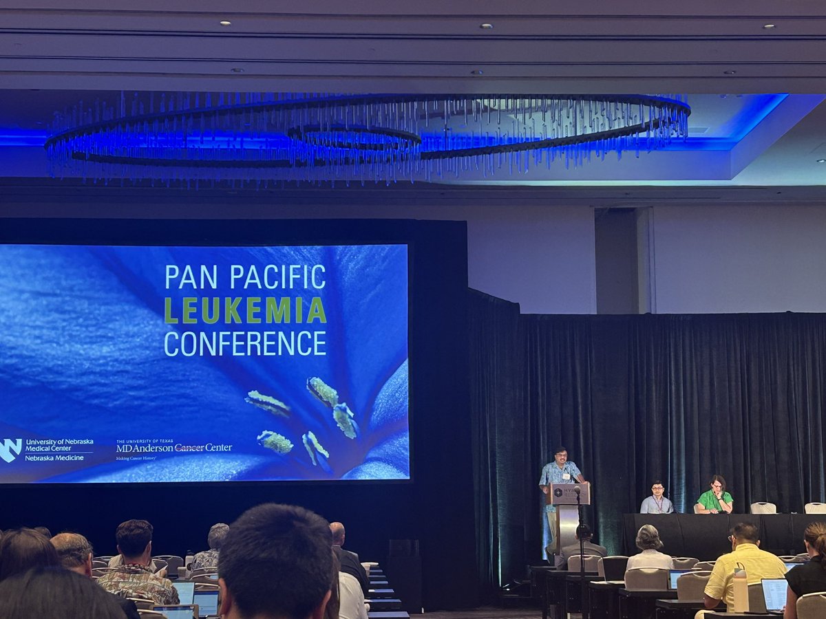 BuffettCancer's tweet image. Pan Pacific Leukemia Conference concludes today in Maui! 🌺 @UNMC & @MDAndersonNews co-hosted the landmark event, bringing together leading clinicians & researchers to advance leukemia treatment.
Thanks to our heme leaders @VijayaRBhatt1 @DrJulieVose @lymphomaphilia! #PPLC2025