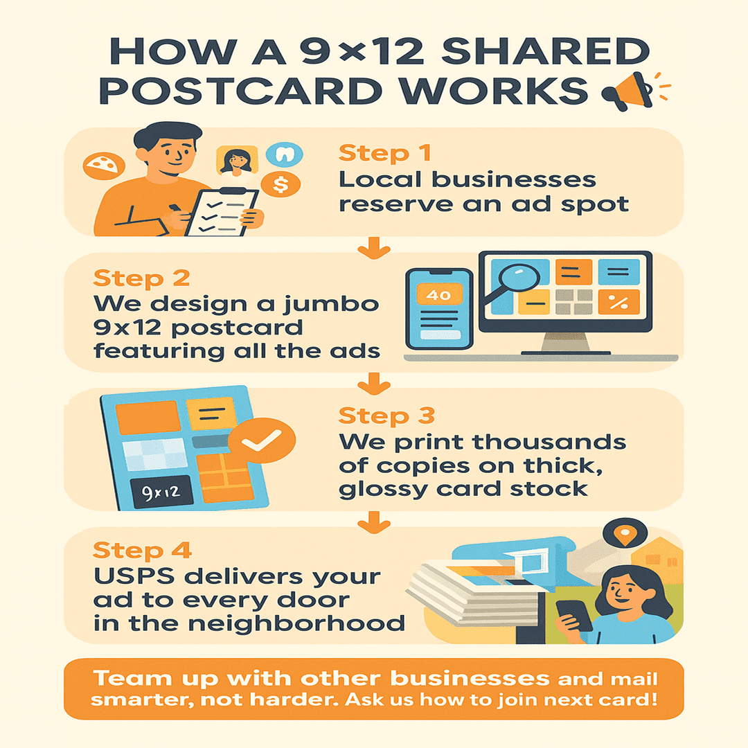 IdeaBizMark's tweet photo. 🚀 Grow Your Local Business with Targeted Mail!

Reach every home, every door, every time with our affordable Local EDDM Postcard Marketing service! No mailing list needed — just results. Perfect for restaurants, real estate, home services &amp; more!
https://t.co/LVkNZ29riN https://t.co/rNmHHW3p39