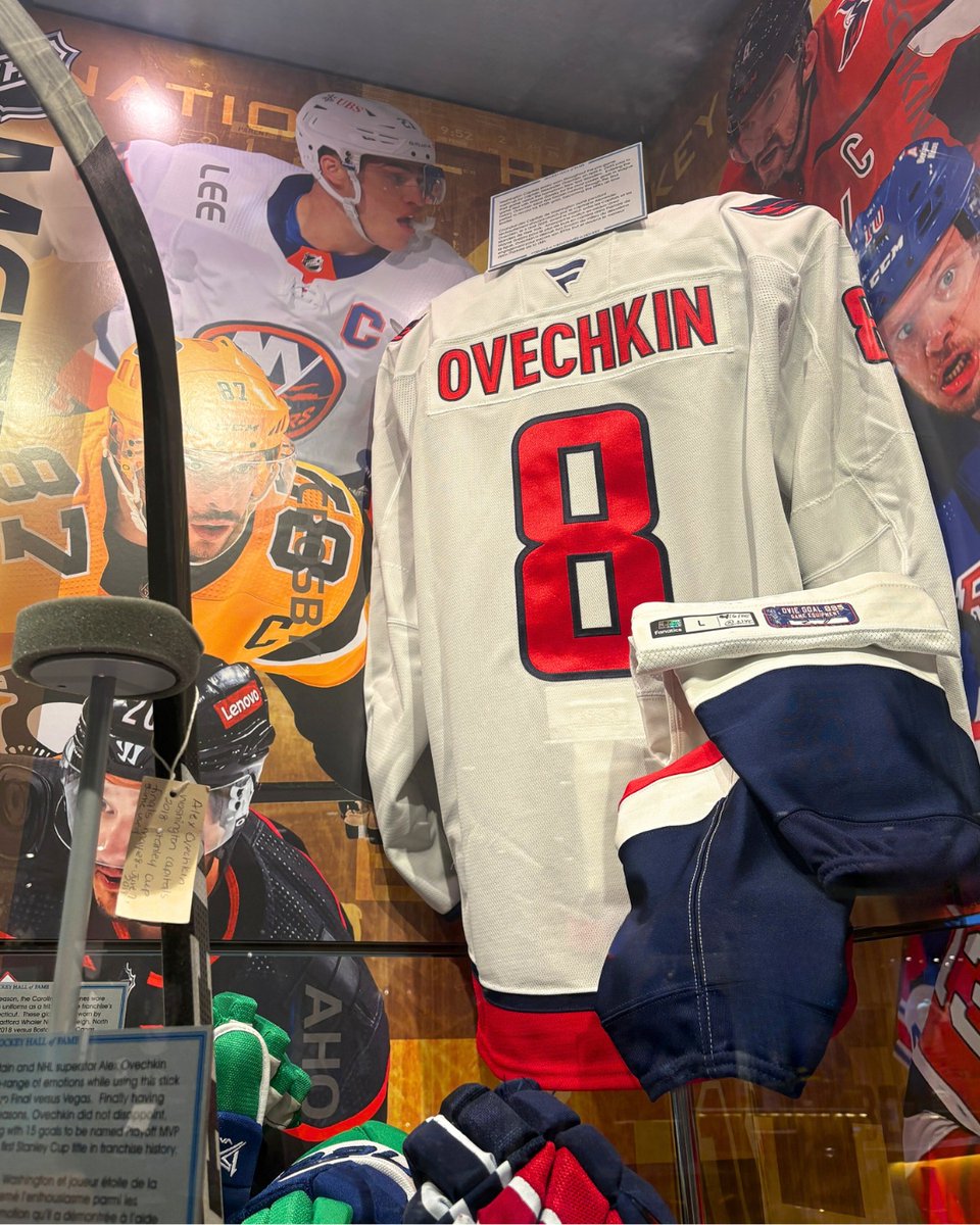 HockeyHallFame's tweet image. Ovechkin milestone moment has claimed its place in the NHL Today showcase.
