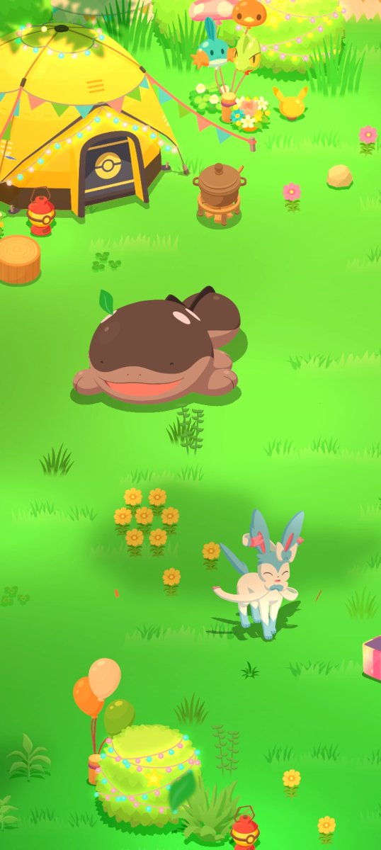 AdeptCharon's tweet image. #PokemonSleep2nd
Clodsire and Sylveon are ready for the weekend