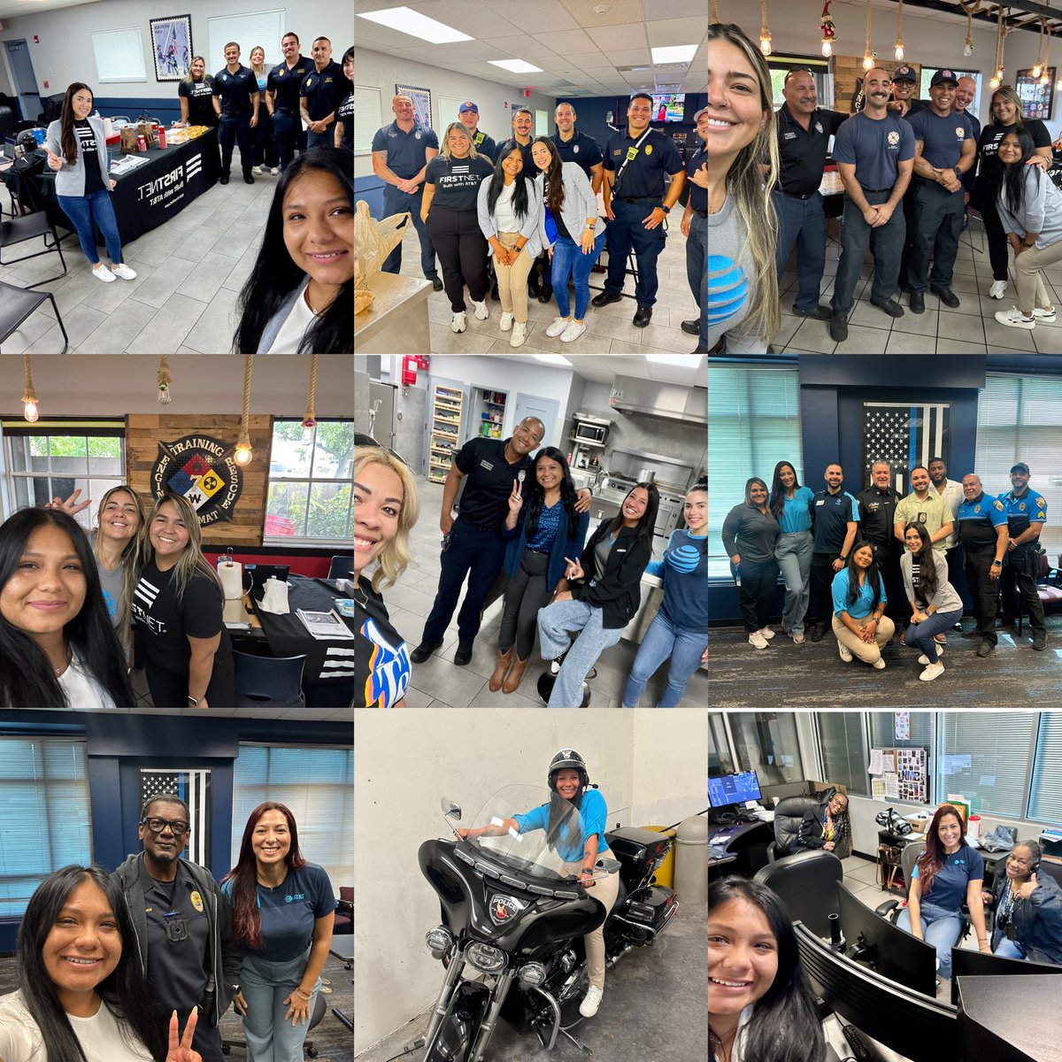 Fun filled 4 days of FirstNet appreciation, thank you to our first responders and your services!! 
#FirstNet #Firestation #PoliceStation #NorthMiami #Hialeah #Biscayne #LifeAtATT #ATT