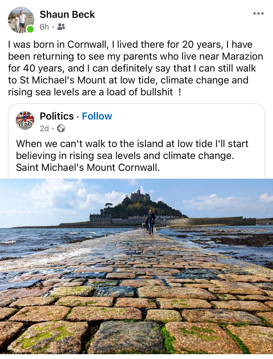 ClimateRealists's tweet image. Good point made.. with thanks to Shaun Beck