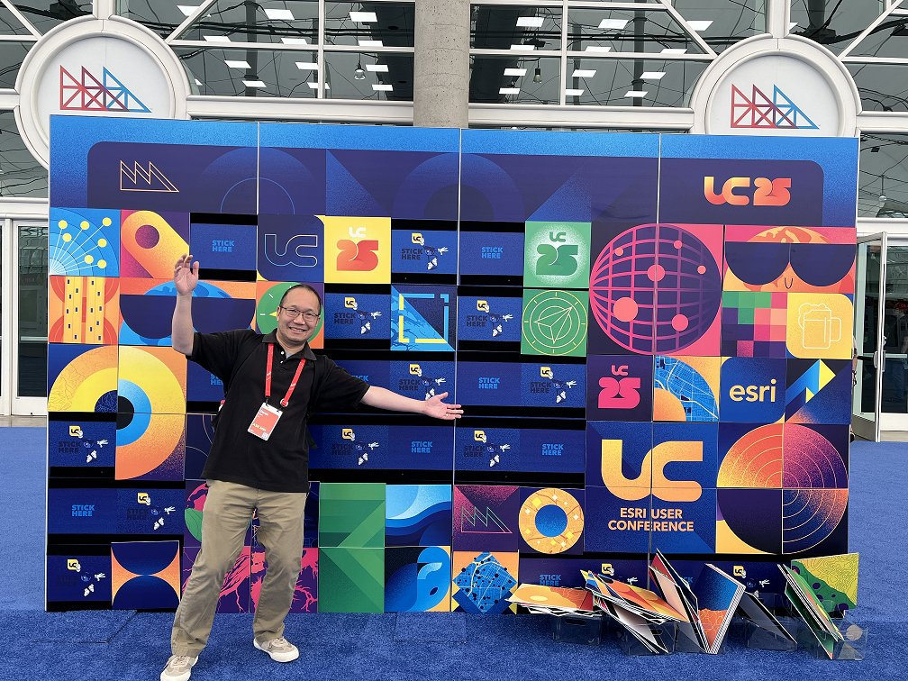 GIS_Bandit's tweet image. Just finished working my 25th #esriUC - busy week, but I ❤️meeting our users &amp;amp; seeing old friends. Safe travels home everyone! 

@EsriUC @Esri #EsriUC2025 #GIS #esri #arcgis #GISchat #geospatial #TheScienceOfWhere #mapping #maps