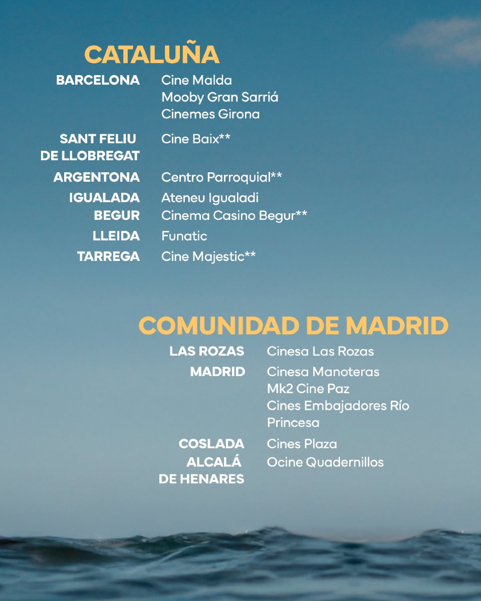 karmafilms's tweet image. 📍 Hoy empieza el viaje.
#BonVoyageMarie, la ópera prima de Enya Baroux, ya se puede ver en cines.
Marie, de 80 años, convence a su hijo, su nieta y un asistente social para embarcarse en un viaje que hará que tres generaciones se reencuentren.
Desliza y descubre donde puedes…