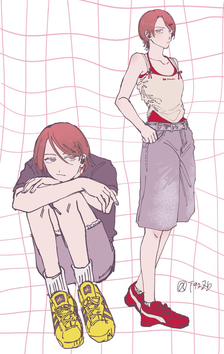 T92Zb's tweet photo. 以前もらっていたリクで女の子描きました！´ﾉコちゃんが好きだ https://t.co/wUBG9JJgjG