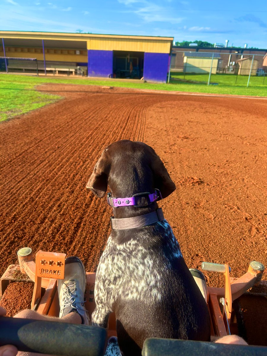 connerboyd07's tweet image. We love some early morning field prep for a day full of games ⚾️