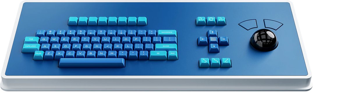 techaeris's tweet image. Wild.
MDR Dasher Keyboard
Link: mdrkeyboard.com