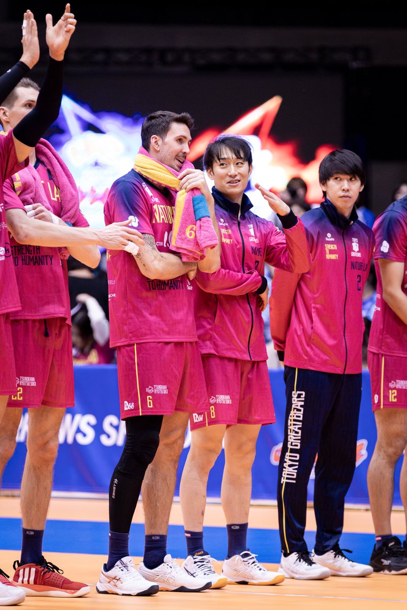 anuenueee's tweet image. 241020 SV.LEAGUE 東京グレートベアーズ 柳田将洋選手 アレックス・フェレイラ選手
