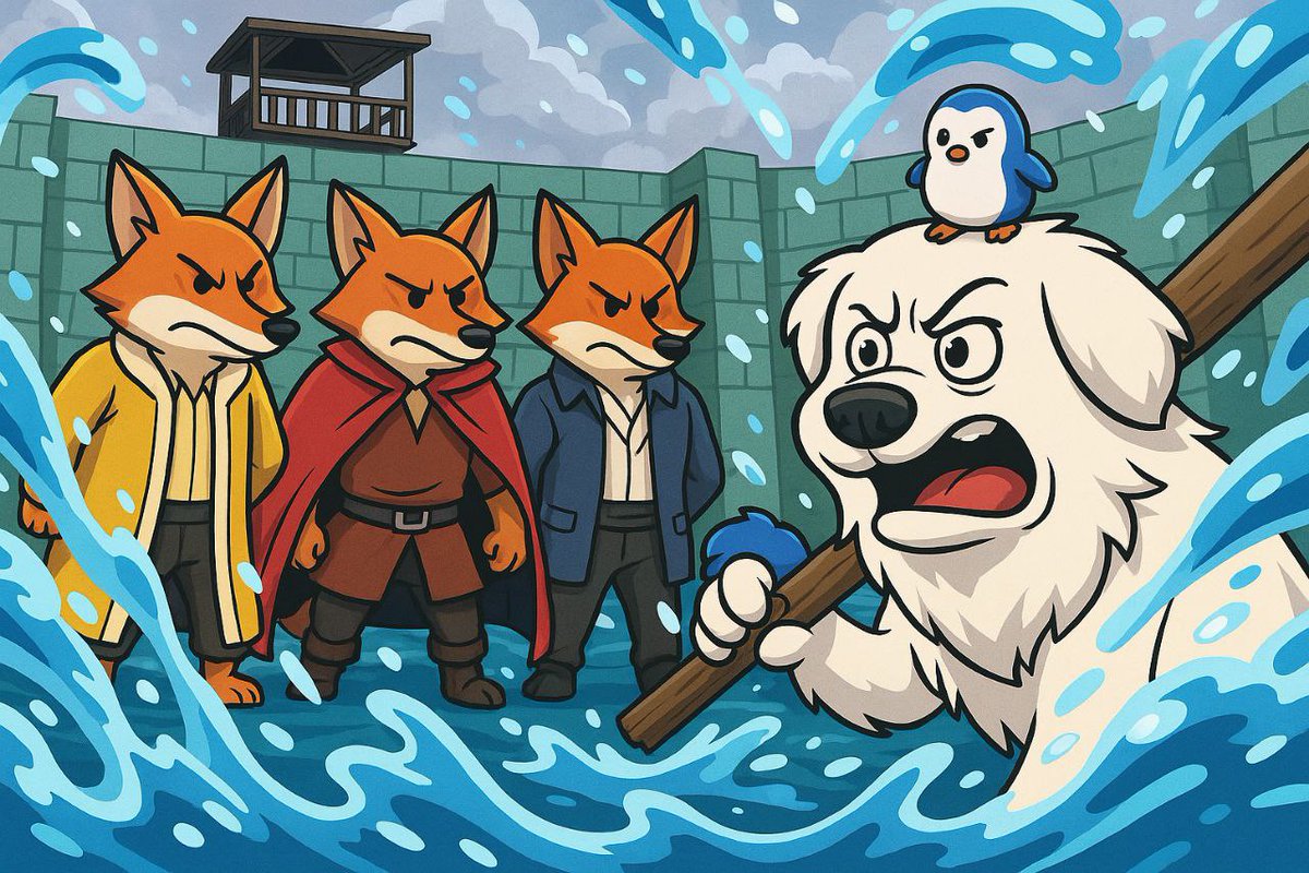 AbstractOddball's tweet image. In case you weren't aware
Oddball is a real life dog who protected a colony of penguins from foxes in Australia 🦊
The colony was dying out until Oddball saved them. ✳️🐧
Read more about it on our website under the media section! 👇
oddballabstract.xyz