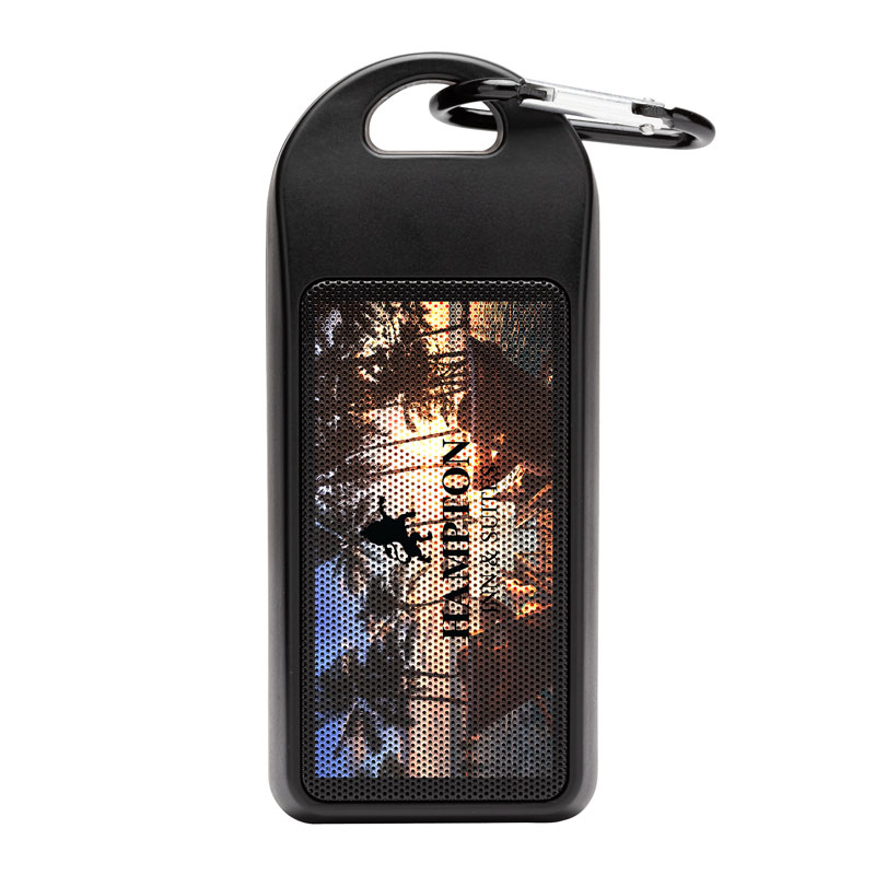 Logomark's tweet image. Travel light with the Sawyer IPX6 3W Bluetooth Speaker.  It features 1.5 hours of playback, working range of 10 meters, easily clip to your pack with the included aluminum carabiner. bit.ly/4bUVxaa

#bluetoothspeaker #logomark