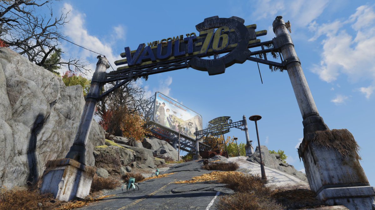Fallout's tweet image. You've been wandering these roads for years. Share a photo of your favorite landmark in Appalachia and why it has earned that honor. #Fallout76