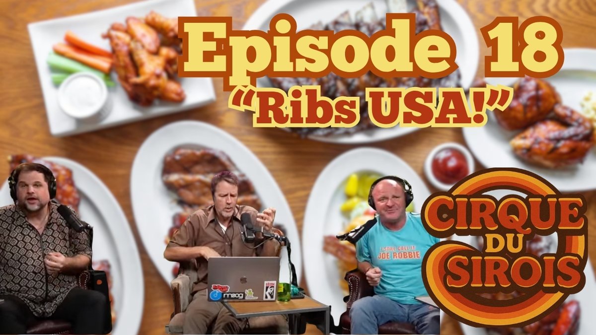Last night's Livestream is up in podcast form! Ep. 018 "Ribs USA" feat. <a href="/thesonofstan/">Jorts</a> includes stories of dissing Jack Black, elite air drumming, and a phone call from Ringo Starr! 
LISTEN TO CIRQUE
Spotify: open.spotify.com/show/2jRP3N23r…
Apple Podcasts: podcasts.apple.com/us/podcast/cir…