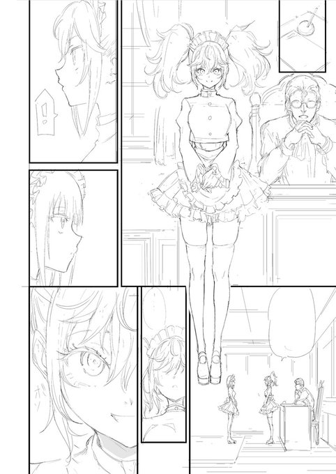 新人メイドのリズお嬢様です 