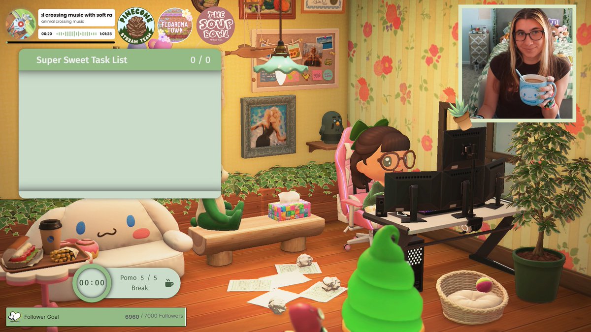 happy friday! ending off the week with some animal crossing coworking!!!! &amp; playing stardew for a bit afterwards :3

twitch.tv/AllieMiller23