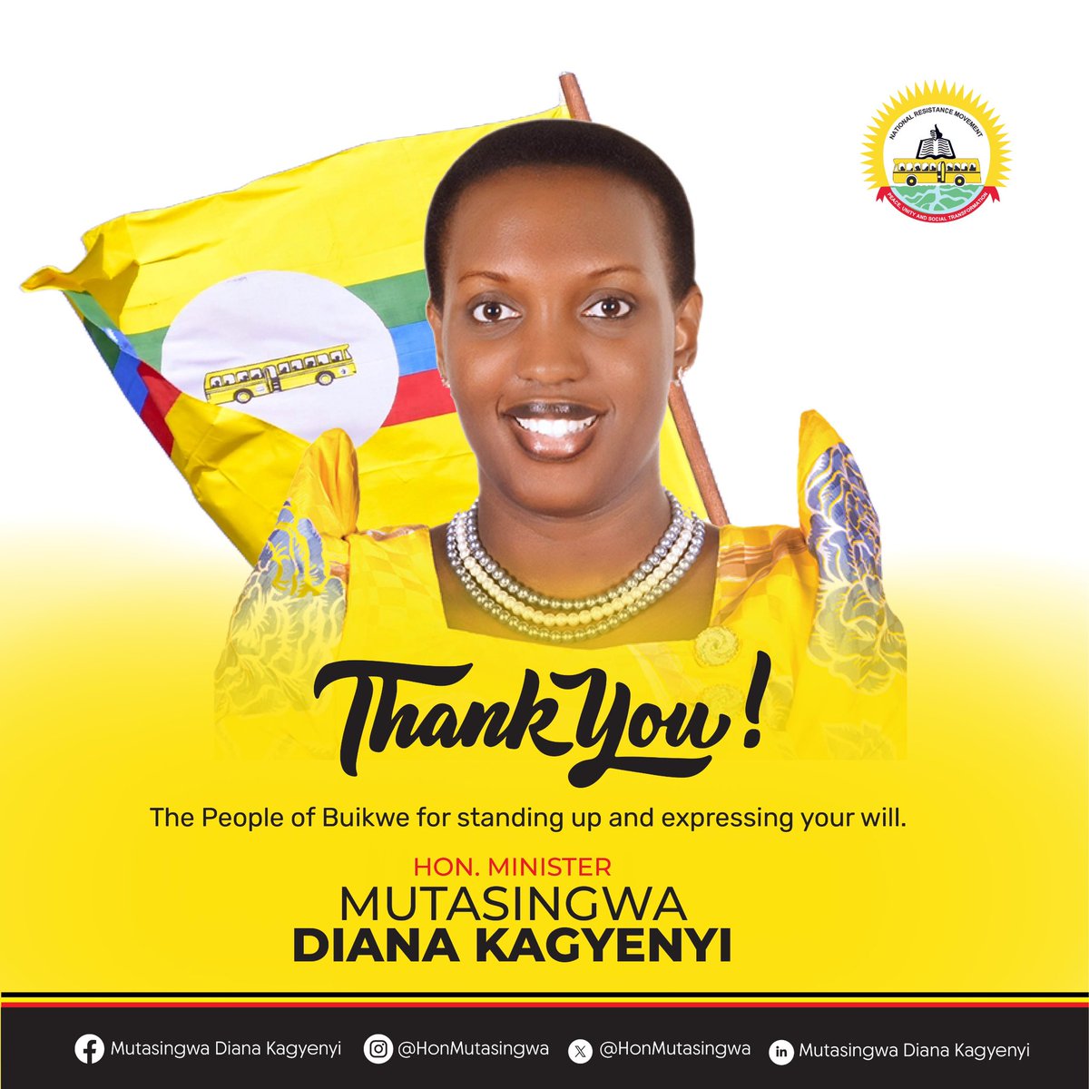 HonMutasingwa's tweet photo. Thank you to my people of Buikwe for your immense support🙏 You showed up, and showed up right!
We are focused on progressing Buikwe District further. https://t.co/cXgQ9MLzwY