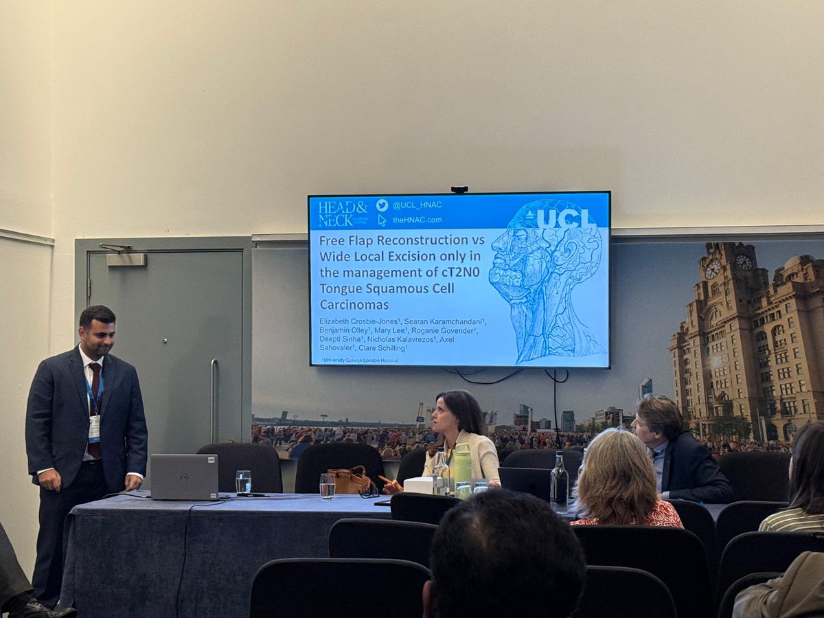 UCL_HNAC's tweet image. Presenting @iaoo2025 representing the @UCL_HNAC
Contributions from @AxelSahovaler @ClareSchilling @londonhead_neck @GovenderRoganie