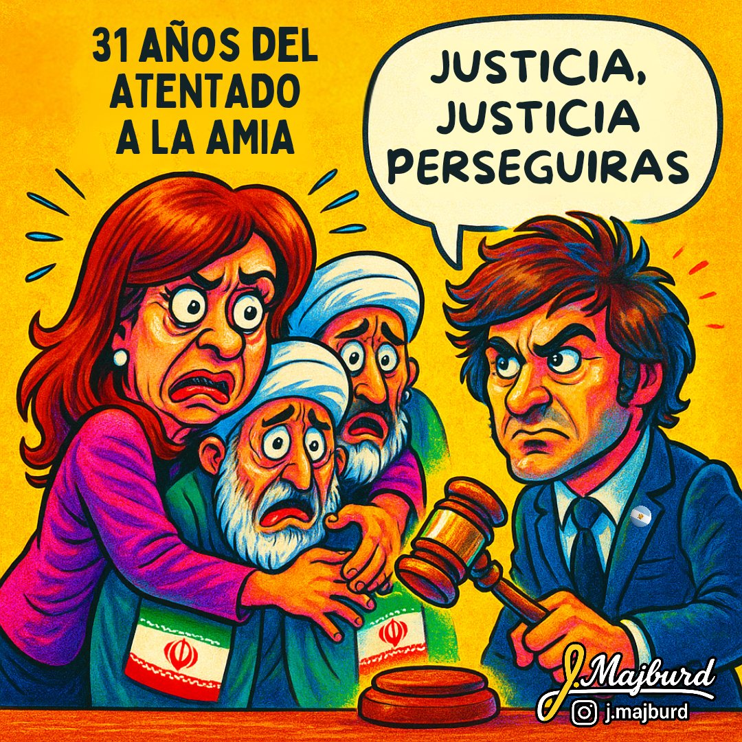 JonathanMajburd's tweet image. 31 años del atentado a la AMIA
instagram.com/p/DMQNUpRIv-9/…