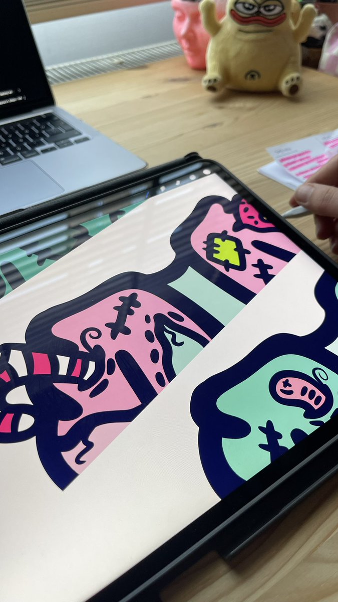 imjoyhog's tweet image. Working on a commission🤓