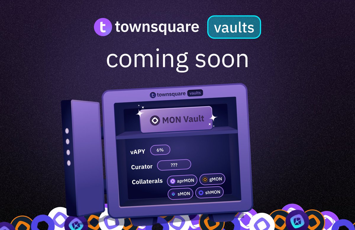TownSquarexyz's tweet image. TownSquare vaults loading…
▓▓▓▓▓▓▓▓▓▓▓▓▓░░ 90%

Passive yield, optimized