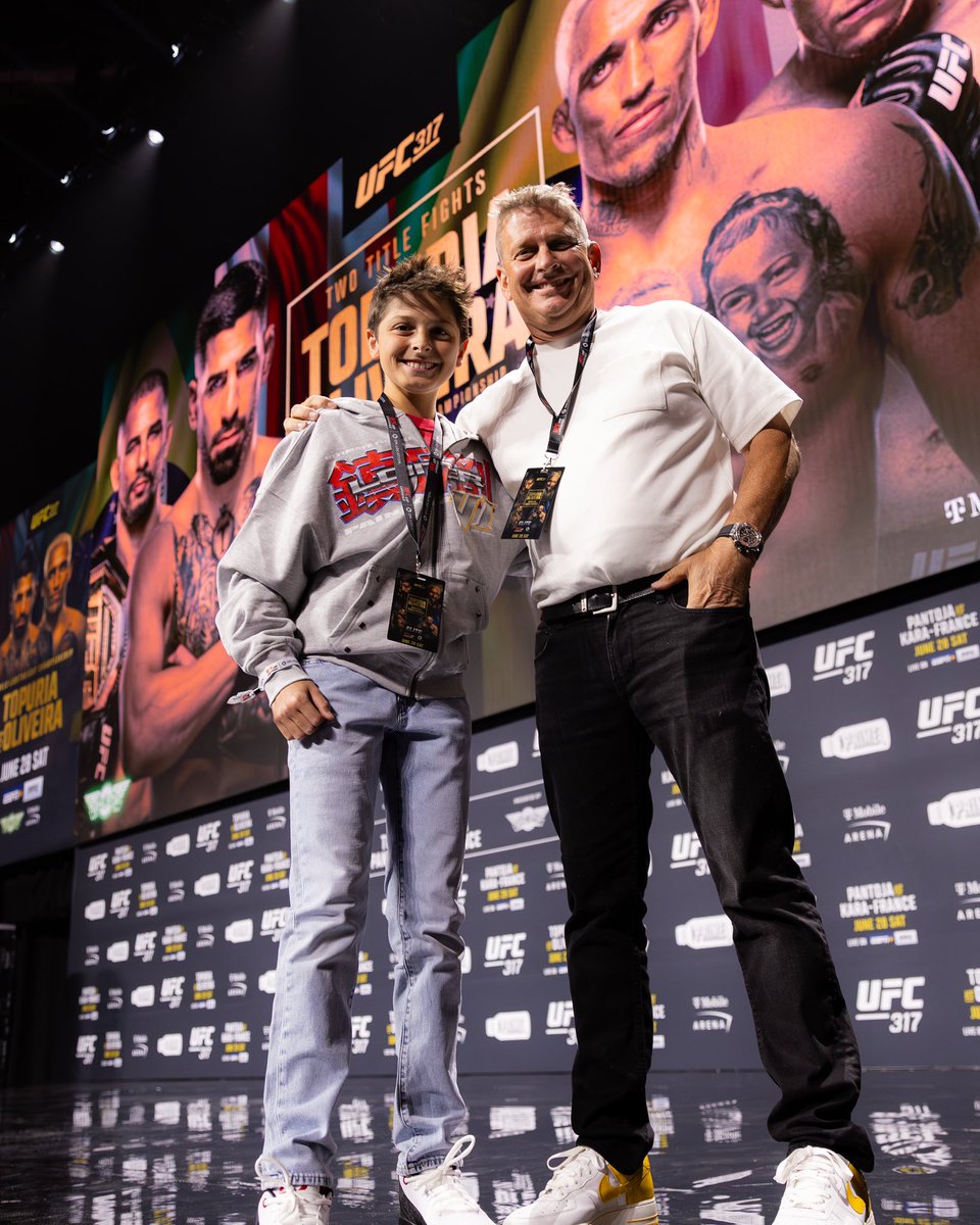 #UFC318 ceremonial weigh ins today ⏰

And our #UFCVIPExperience has you center stage to all of the action… we still can’t believe the view from UFC 317🔥#OnlyWithOnLocation