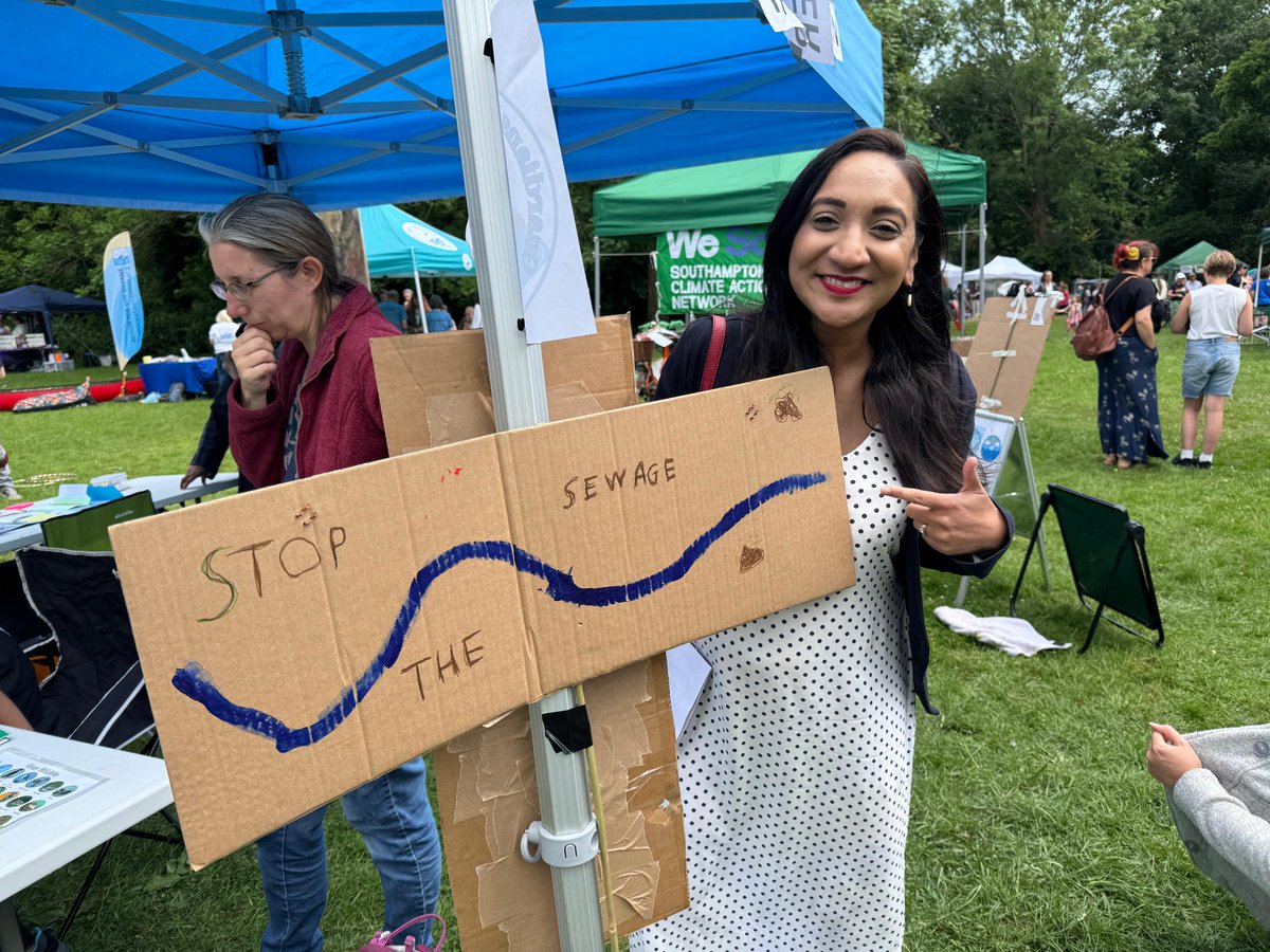 LabourSatvir's tweet image. Stop the Sewage! Today’s report from the EA confirms what many of us in Southampton Test already know: water companies — Southern Water in particular — are failing our communities and environment. This cannot continue. I will keep fighting for the clean, safe water we all deserve
