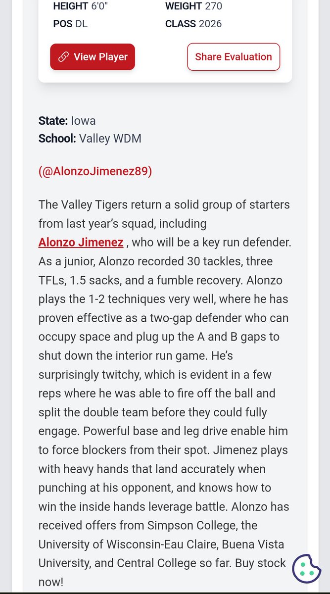 Thank you for the write up! <a href="/PrepRedzoneIA/">Prep Redzone Iowa</a>