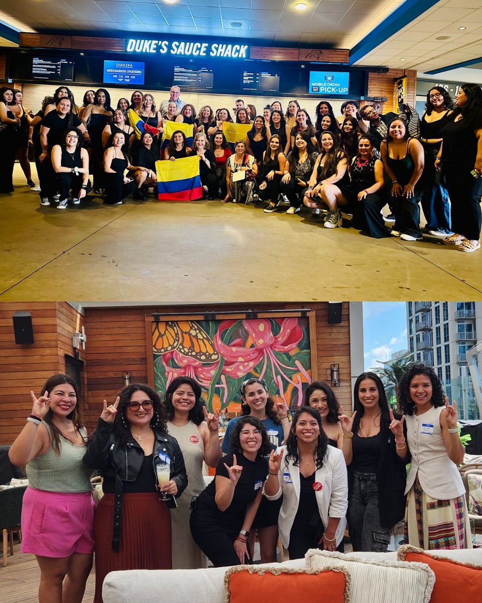 NCStateAlumni's tweet image. When Shakira brought her world tour to Charlotte, she didn’t just bring the music — she brought a group of Latina women who are making an impact. 💃🐺🎤
Meet five of these inspiring @NCState alumnae making waves in their communities: ncst.at/8Lu950WqNul