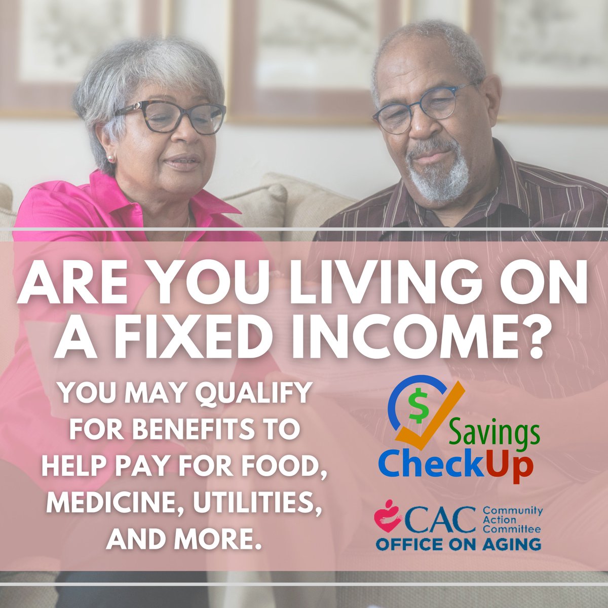 Many of us struggle to afford our basic expenses, especially as prices increase and our income doesn't. Visit knoxseniors.org/savings or give us a call at 865-546-6262 to see if you qualify for benefits to help pay for food, medicine, utilities, and more! #Seniors #Knoxville