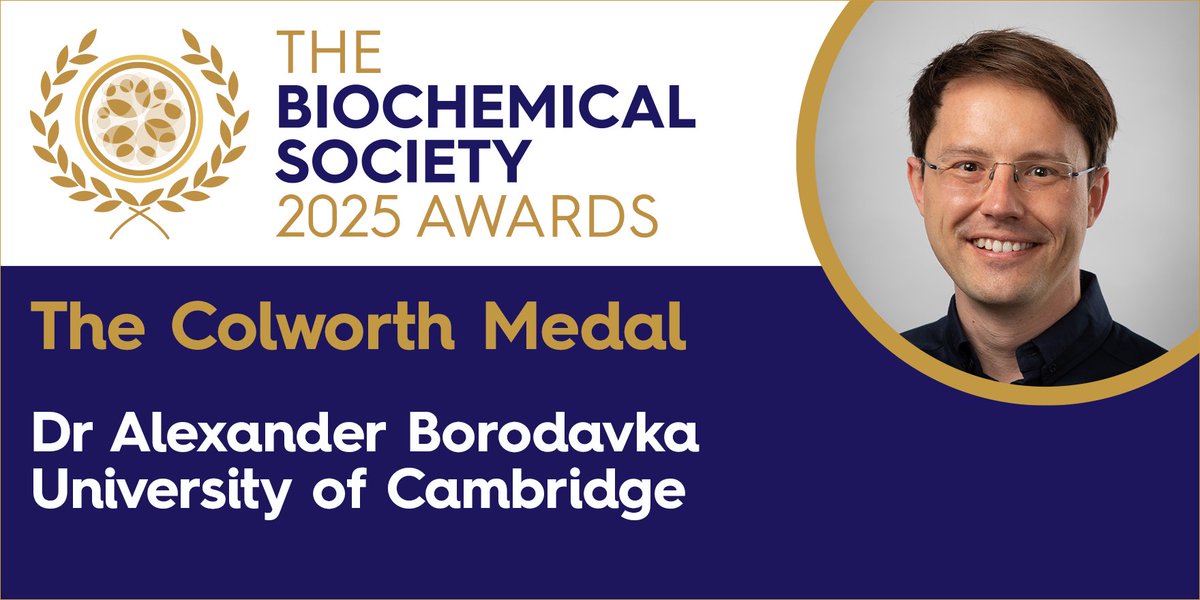 BiochemSoc's tweet image. Don't miss @AlexBoRNA's 2025 Colworth Medal Lecture at Eukaryotic RNA Turnover! Taking place in Brighton between 27-29 August, register now to join a world-class field discussing the latest developments in RNA stability, regulation, therapeutics and more: eventsforce.net/biochemsoc/235…