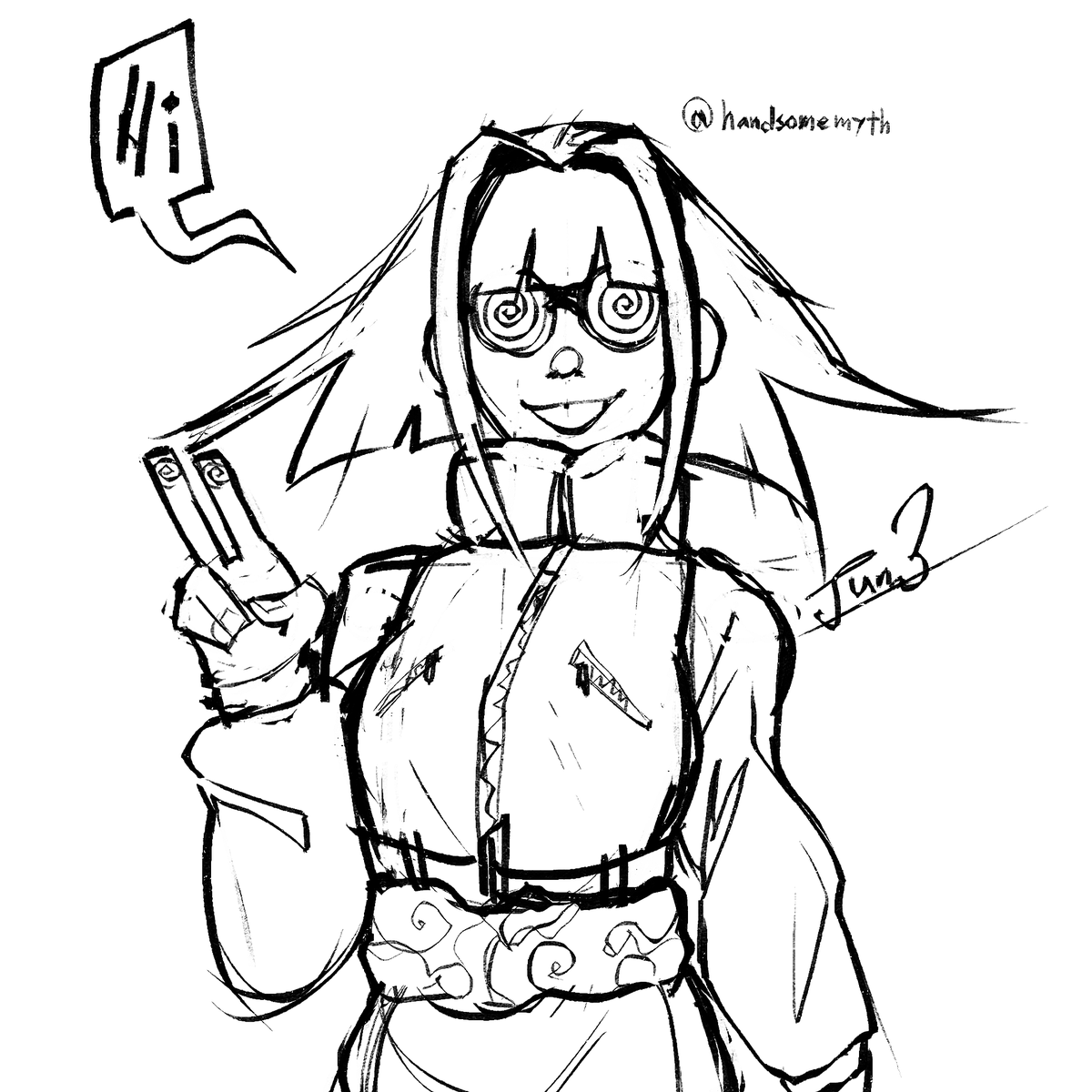 __JUN3's tweet image. fastest doodle ever
@handsomemyth hi