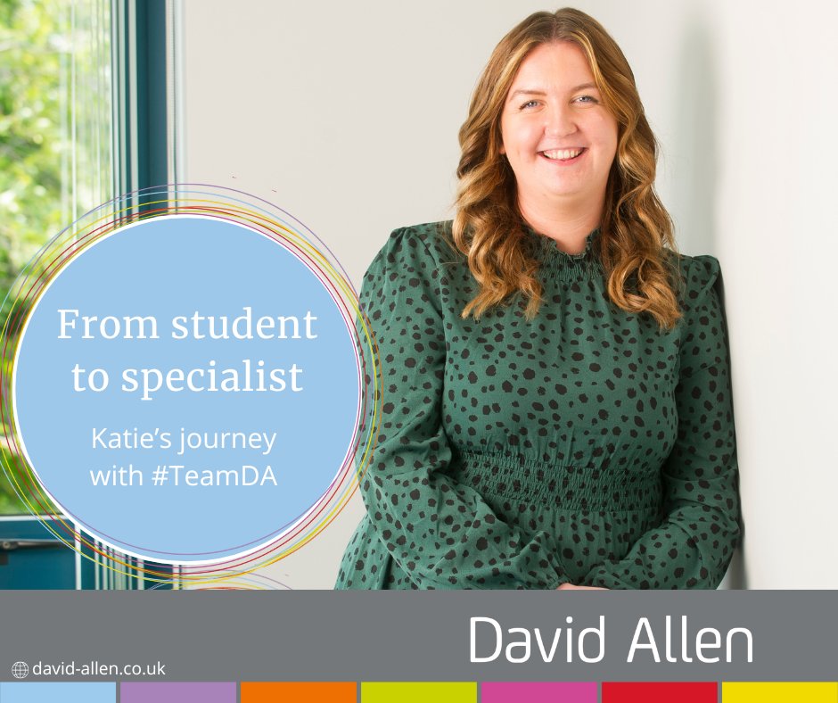 At David Allen, there is no one right path, just the one that’s right for you.

Katie Morris turned curiosity into confidence during her student placement, kickstarting a career in audit and tax. Read her story at david-allen.co.uk/news 
#UniversityPlacement #StudentPlacement