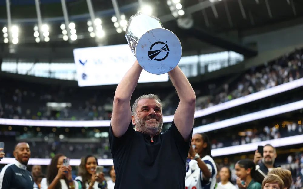 Spurs_Connect's tweet image. π¨ποΈ Thomas Frank on Ange Postecoglou:
βFirst and foremost, Ange will forever be a legend here at #Tottenham. One of only three who have won a European trophy here and the first in 41 years.β π€
@AlasdairGold π₯
π©π°π€π¦πΊ