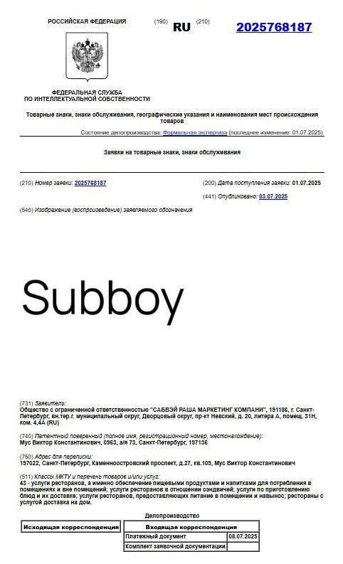 rexzyyowo's tweet image. Russian Subway is officially (almost) rebranding to SUBBOY.
I have no idea who and how came up with that name
Saying "I had a sub boy for lunch" is slowly becoming real