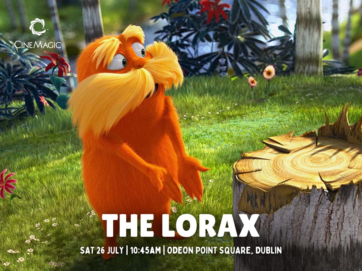 Cinemagic's tweet image. Join Cinemagic Dublin this summer and witness stories of friendship and adventure! Catch &apos;The Lorax&apos;, &apos;Stand By Me&apos;, and &apos;Horton Hears a Who&apos; on July 26th at the ODEON Point Square, Dublin.

Browse and book today at Cinemagic.org.uk

#Cinemagic #Dublin #SummerCinema