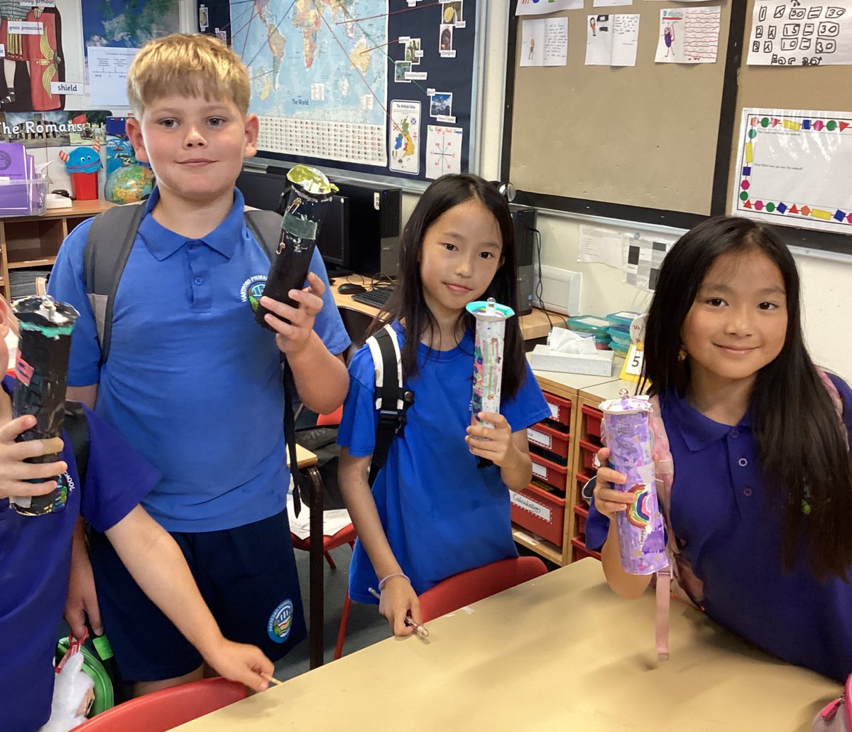 Year 4 have enjoyed finishing off their torches, testing that they work and writing their evaluation about them in DT.