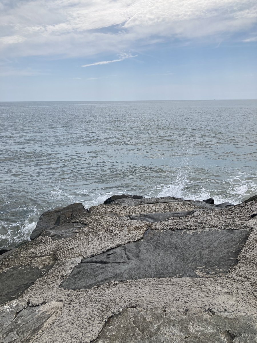 Final walk on the jetty before heading out! Gulls, dolphins, waves! Thank you AC! Onto <a href="/haydaycoffee/">Hayday Coffee</a> and <a href="/whitehousesubs/">White House Sub Shop</a> ! #orangeloop