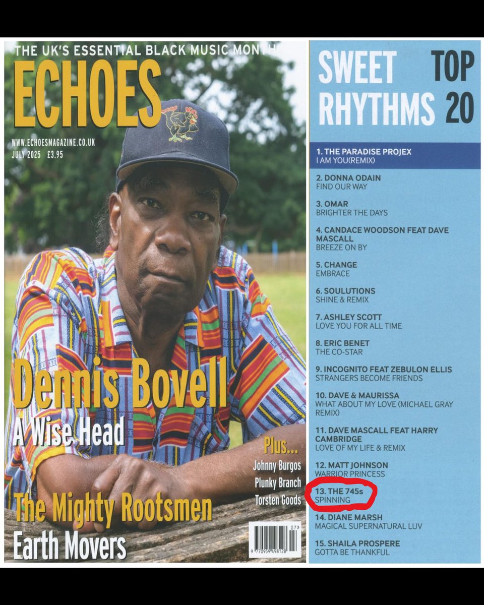 The 7:45s (@the745s) on Twitter photo Big love to <a href="/Echoesmag/">Echoes Magazine</a> for selecting our debut album Spinning as one of their Top 20 Sweet Rhythms!
Have you heard it yet? If not, check it out here lrkrecords.bandcamp.com/album/spinning
#debutalbum #retrosoul
#northernsoul #soulmusic #disco #vinyl #manchestermusic #uksoul #lrkrecords Big love to <a href="/Echoesmag/">Echoes Magazine</a> for selecting our debut album Spinning as one of their Top 20 Sweet Rhythms!
Have you heard it yet? If not, check it out here lrkrecords.bandcamp.com/album/spinning
#debutalbum #retrosoul
#northernsoul #soulmusic #disco #vinyl #manchestermusic #uksoul #lrkrecords